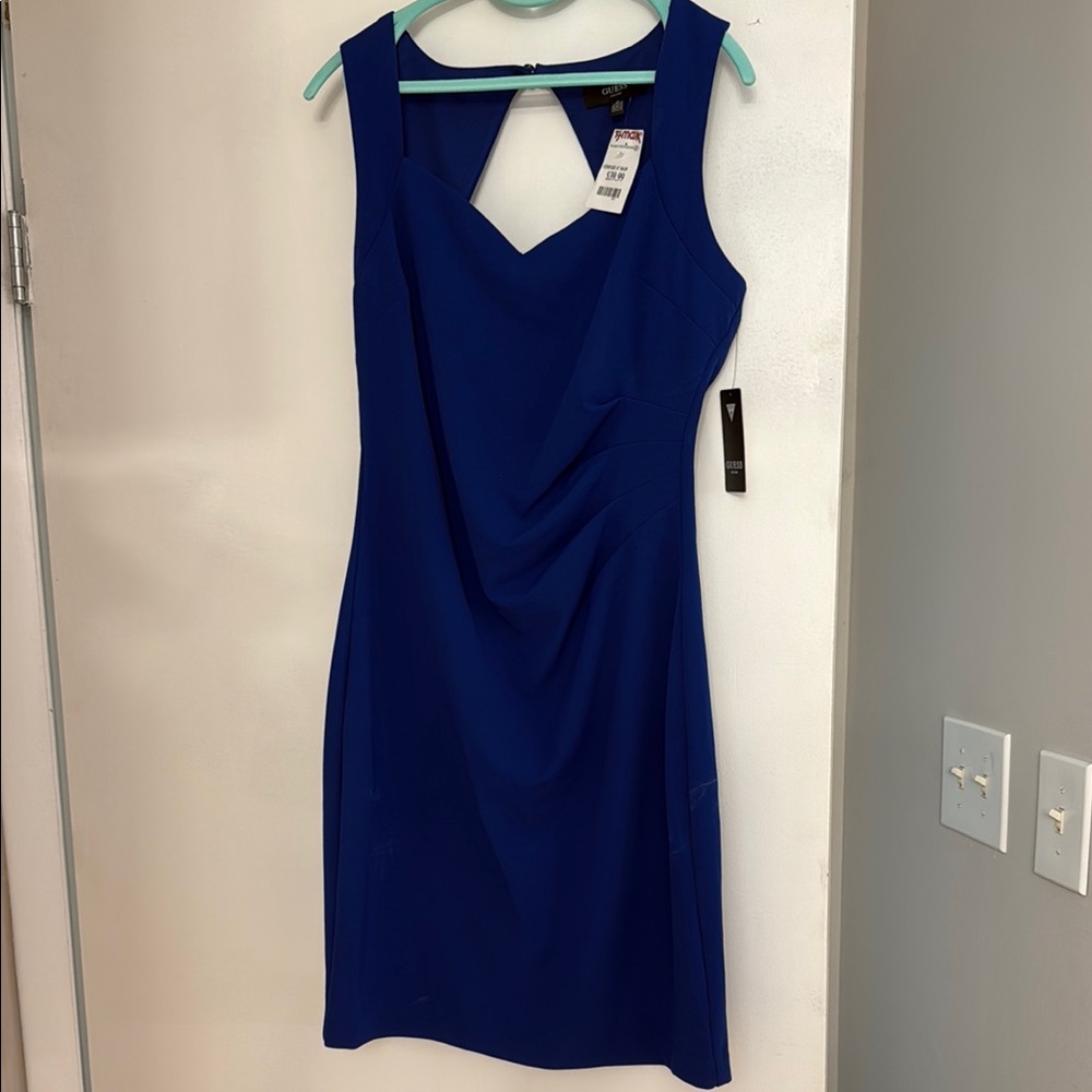 Guess Cobalt Blue Mini Dress